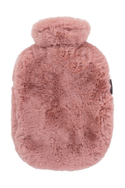 Mode 67381 44 Hotfles met hoog -kwaliteit fleece cover 2.0L, extra zacht, roze