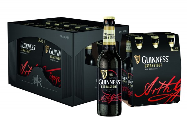 24 x Guinness Extra Scout 0,33 Liter 4,1 % vol. Kiste MEHRWEG MHD:12.2024 Reduziert