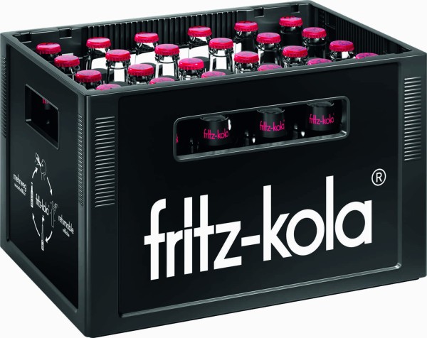 24 x Fritz-Kola Null Zucker SuperZero 0.33L flessen incl. statiegeld