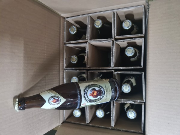 12x Franziskaner Hefe Weisbier Naturtrüb 0,5L 5,0% vol. im Versandkarton MEHRWEG