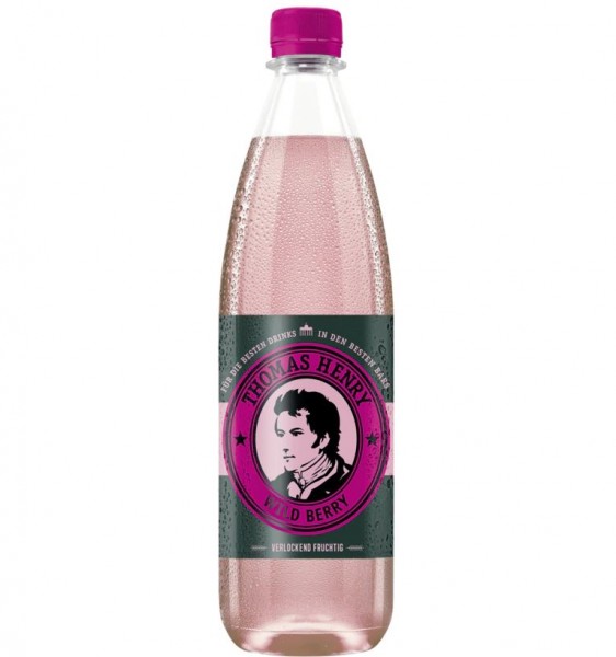 2 x 6 x = 12 x Thomas Henry Wild Berry limonade 1 liter PET retourneerbaar