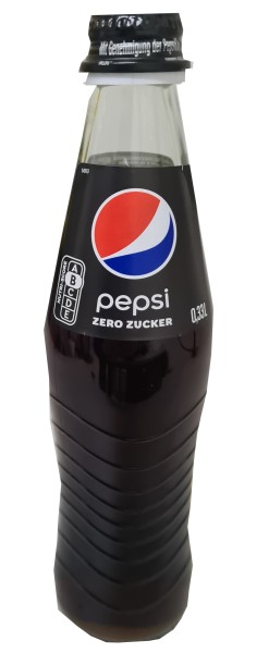 24 x Pepsi-Cola Zero Sugar 0,2L glazen flessen in originele herbruikbare doos