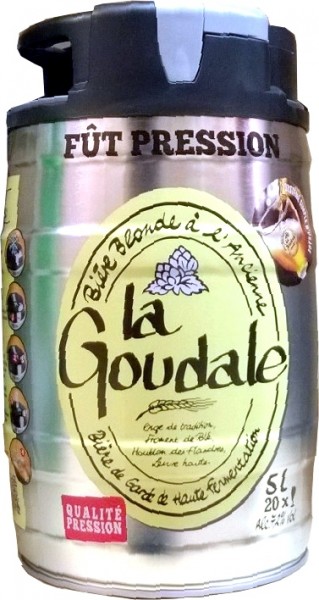 La Goudale Partyfass 5 Liter 7,2% vol