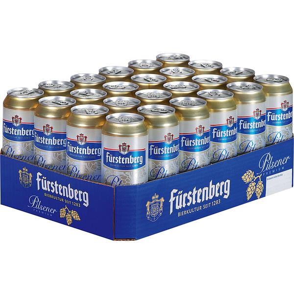 2 x Fürstenberg Pils 24x0,5L Dosen = 48 Dosen 4,9% Vol._EINWEG