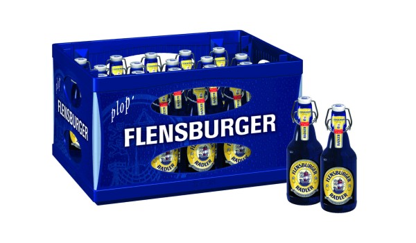 20 x Flensburger Bölkstoff volle pot Werner bier beugelfles 4,8% vol originele doos statiegeld