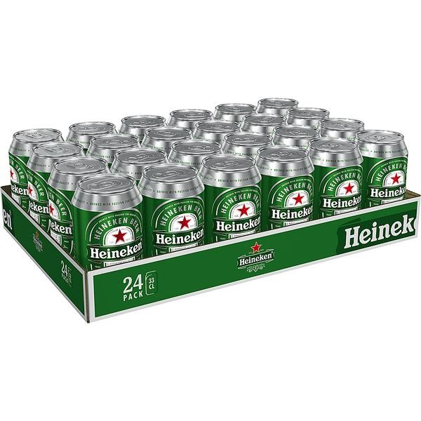 24x0,33L Dosen Heineken Lager Bier 5% Vol _EINWEG