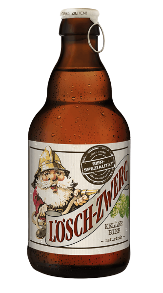 20 x Löschzwerg Kellerbier naturtrüb 0,33l - 5,2% vol. Originalkiste MEHRWEG